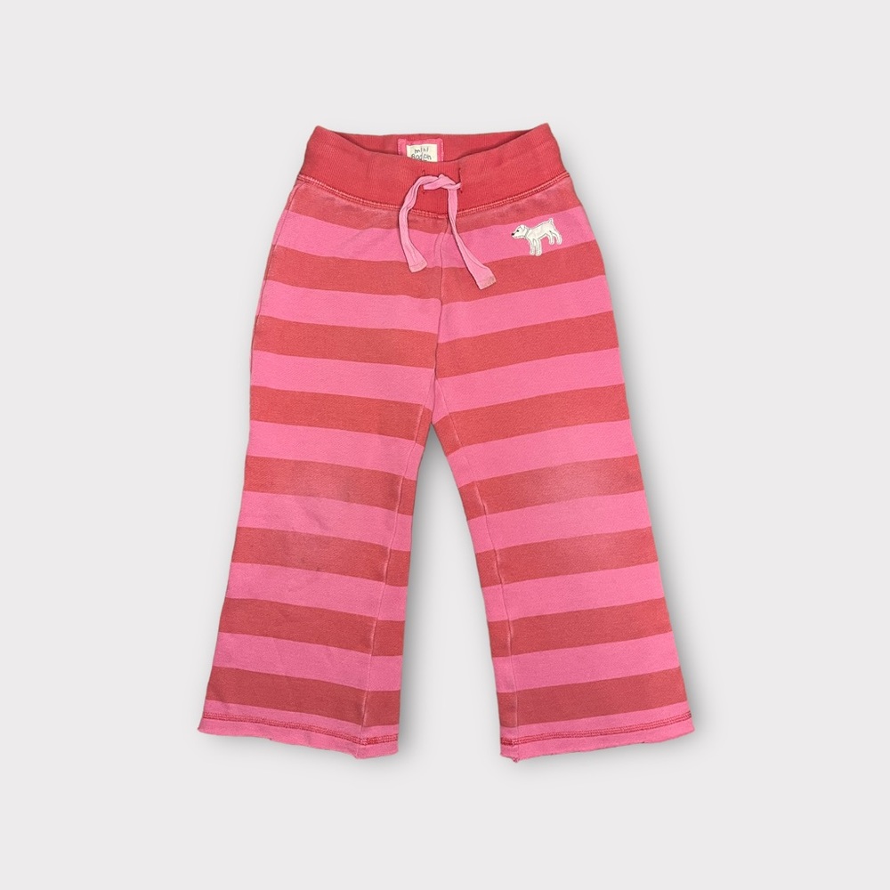 Mini Boden Vintage Pink 2 Tone Striped Pants